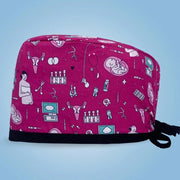 Calot Médical à Motifs – Coton Confort