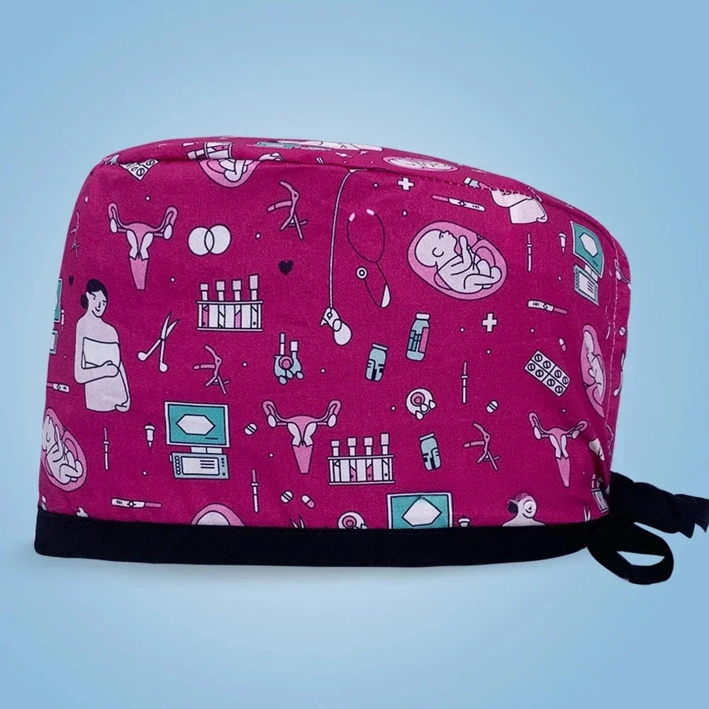 Calot de Soins Premium – Coton Souple & Motifs Originaux