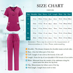 🩺 Ensemble Médical Femme – Tunique Col V & Pantalon Confort