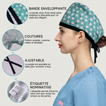 Calot de Soins Premium – Coton Souple & Motifs Originaux